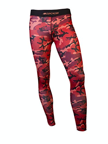 Bodycross Legging Malon Camuflaje Rojo, Rojo, S