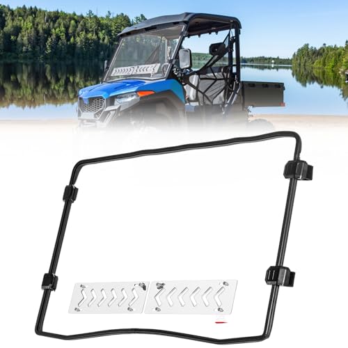 KEMIMOTO Vented Front Windshield Compatible with CFMOTO UFORCE 60...