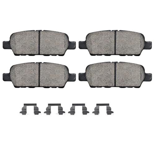 Image of HUSCH D1393 Rear Ceramic Brake Pads Kit Fit For INFINITI EX35 2010, For Nissan Altima 2015-2023