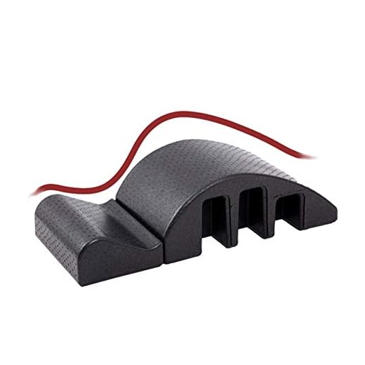 Spine Corrector Pilates Arc Barrel, Multifunctional Spinal Correction Cervical Pilates Massage Table Bed, Spine Lumbar Straightener Fitness Equipment Back Pain Relief