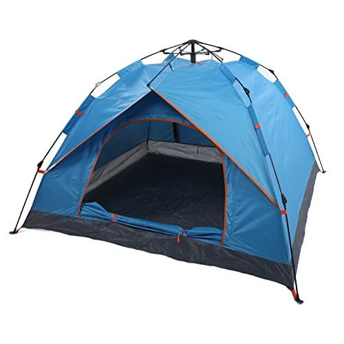 Carpa para camping tipo domo 4 personas doble capa impermeable miniatura 1