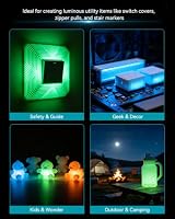 SUNLU Glow in the Dark PLA Filament 1,75 mm, 1KG PLA Weiß Leuchtend Blau – Ansicht 8