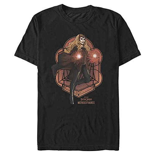 Marvel Wanda Mandala T-Shirt Homme t-shirt geek imprimé taille S au XXL