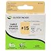 Surebonder 15532   Flat Crown Cable Tacker Staple, Fits upto 5/32-Inch Flat Cable , 630 Count