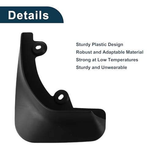 Image of Mud Flaps Splash Guards for Skoda Superb 2013-2016 W /Mount Accessories Mud Guards Front and Rear 1 Set
