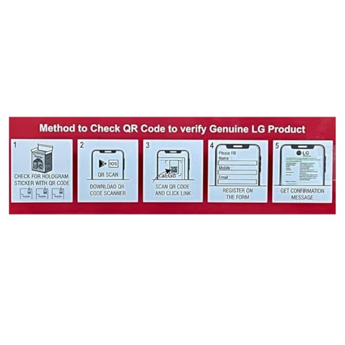 Image of LG ScaLGo Washing Machine Cleaner Descaling Powder For Front Load and Top Load Washing Machines pack of 100 Gram (Part Code ACCWMWLFLDSP)