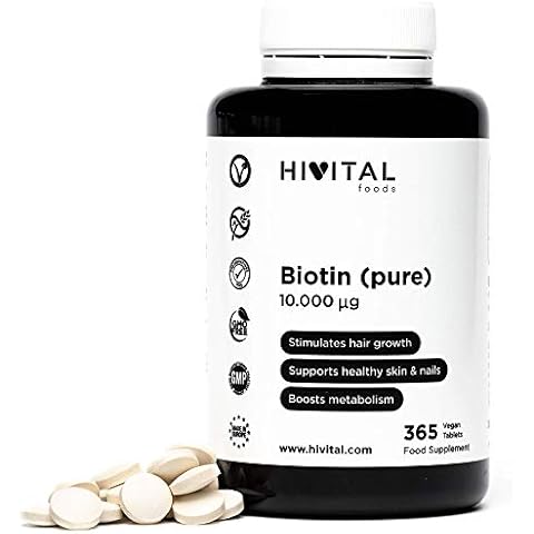 Hivital Foods Biotina 10.000 mcg Cover
