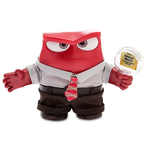 Disney Store Deluxe Anger Talking Doll - Inside Out 6'' H