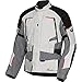 Produktbild FLM Motorradjacke mit Protektoren Motorrad Jacke Touren Leder-/Textiljacke 4.0 grau/schwarz XL, Herren, Tourer, Ganzjährig
