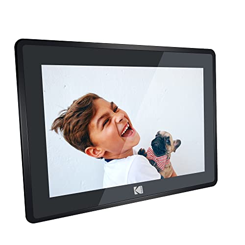 KODAK Cadre Photo numérique 10 Pouces Wi-FI RCF106 - Noir - 10 Pouces