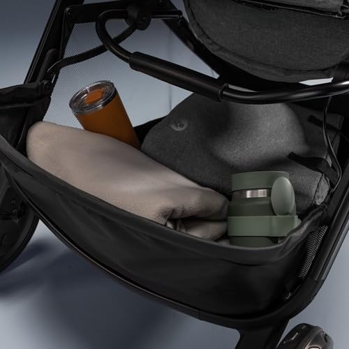 Maxi Cosi Zelia Select Trio, Passeggino Trio Con Seggiolino Auto, 0-4 Anni (0-22 Kg), Passeggino Neonato Compatto E Reversibile, Seggiolino Auto Cabriofix S I-Size E Borsa Passeggino, Grigio - 12