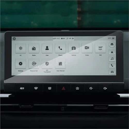 Verre trempé MG 4 EV 2023 : film de protection d'écran pour tableau de bord et GPS