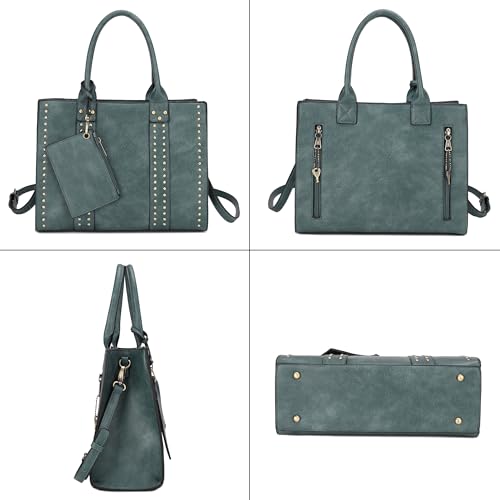 Image of JESSIE & JAMES Satchel Purses for Women Shoulder Bags Crossbody Top Handle Handbags with Adjustable Strap Card Pouch