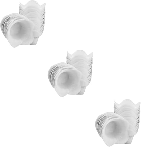 MAGICLULU 300 piezas de papel antiaceite para tartas pequeñas, papel para magdalenas, vasos para hornear, forros desechables para muffins,