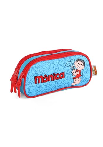 Estojo Escolar Turma Da Monica Sansão 3 Ziper Luxcel