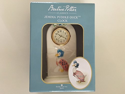 Beatrix Potter The Tale of jemima Puddle Duck Arch Clock - Ceramic Body