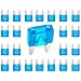 Kodobo 100 Pack Auto Fuses 15 AMP APM/ATM 32V Mini Blade Style Fuses 15A Short Circuit Protection Car Fuse - 100Pack