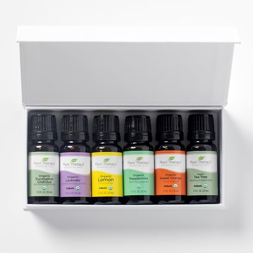Plant Therapy 680912010894 Top 6 Usda Organic Essential Oil Set thumb #6
