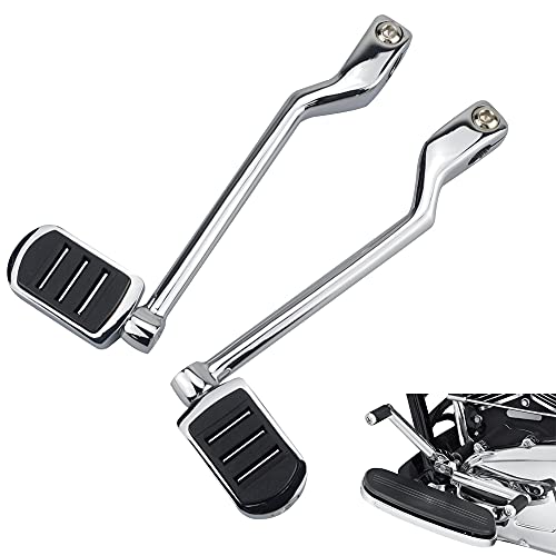 WOWTK Heel Toe Shift Pegs Front and Rear Levers w/Shifter Pegs for Harley 1986-2017 FL Softail 1988-2025 Touring Road King Road Glide Street Glide Electra Glide and 2008-later Trike Models