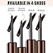 Cilrofelr Tattoo Peel Off Eyebrow Gel, Easy Tattoo Brow Peel Off Gel, Last Up to 3 Days, Waterproof, Transfer-proof, For Fuller & Defined Looking Brows, Gray Black (2 Pack)