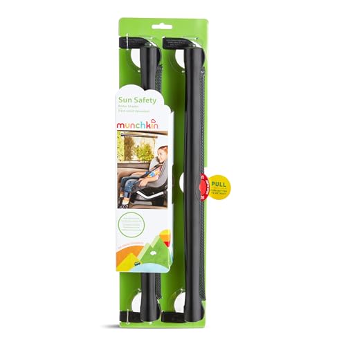 Munchkin Brica Sun Safety Car Window Shade for Baby, 2 Pack, Black - image 7