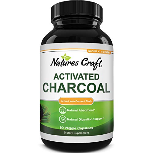 Cleanse and Detox Activated Charcoal Capsules - Purifying Detox Pills with 1200mg Per Serving Coconut Charcoal Powder for Bloating Relief and Body Detox Cleanse - Active Charcoal for Gut Health-180ct - Image 3
