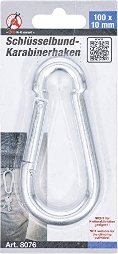 BGS Do it yourself 8076 | Sleutelhanger karabijnhaak | 100 x 10 mm - Afbeelding 6