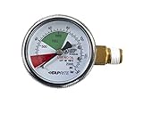 Taprite High Performance 0-2000 PSI CO2 Regulator Gauge
