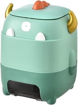 Rice containers Cartoon Rice Bucket Household Large-Capacity Sealed Rice Box Automatic Grain Storage Bucket Food Rice Storage Container Container for Rice airtight Rice Container Plastic
