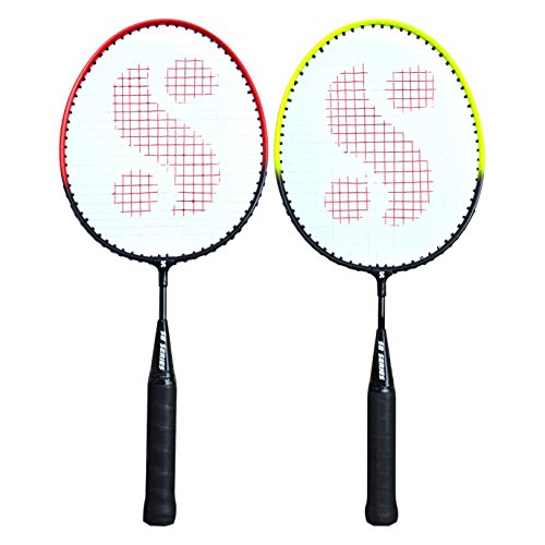 Silver’s Kids SIL-Pedal Combo-4 Aluminum Badminton Racquet, Pack of 2