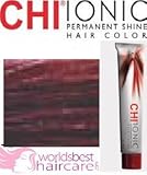 Chi ionic permanent shine hair color 7rv extra light red violet