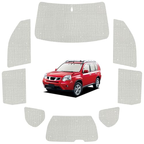 趣味職人 エクストレイル T31 プライバシーサンシェード 前後フルセット エクストレイルT31系の車中泊ならカーテンいらずプライバシー