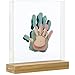 Baby Art Family Prints Design Bilderrahmen, Holz Fotorahmen für Handabdruck Fußabdruck vom Baby und der ganzen Familie, inkl. Acryl Farbe, dermatologisch getestet, Maße 20 x 21,6 x 6 cm Family günstig Kaufen-Baby Art Family Prints Design Bilderrahmen, Holz Fotorahmen für Handabdruck Fußabdruck vom Baby und der ganzen Familie, inkl. Acryl Farbe, dermatologisch getestet, Maße 20 x 21,6 x 6 cm