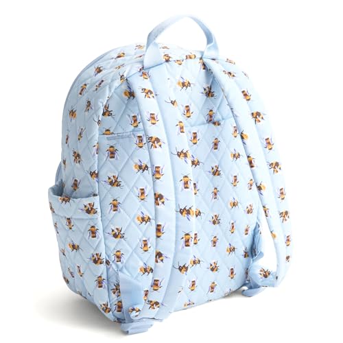 Vera Bradley Women's Premium Cotton Small Banbury Backpack, Bee's Knees, One Size2