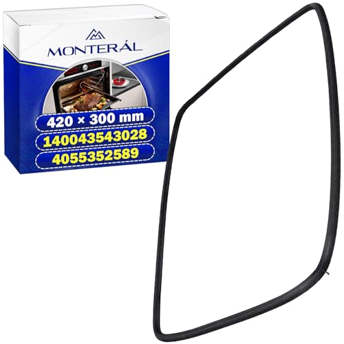 Joint Four 420x300 mm - 140043543028 4055352589 pour Electrolux pour Aeg - Joint Porte Four Dispose de 4 Crochets - Garantie de 10 Ans - MONTERAL