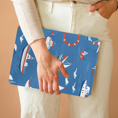 Housse ordinateur portable 13,8 x 10,2 pouces doublure velours - 6