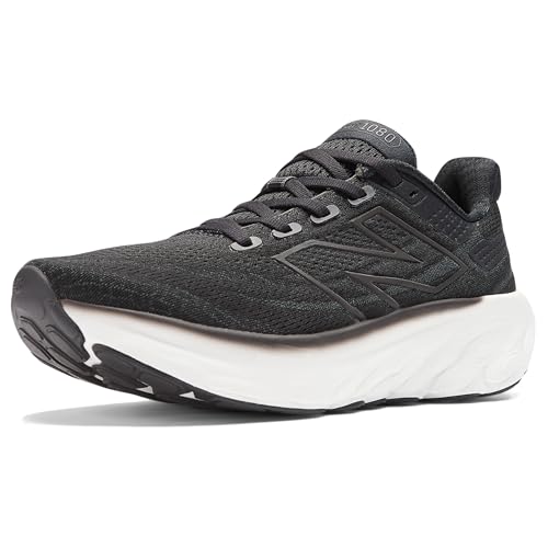 New Balance Fresh Foam X 1080 V13 Tênis de corrida feminino, Preto/branco, 35