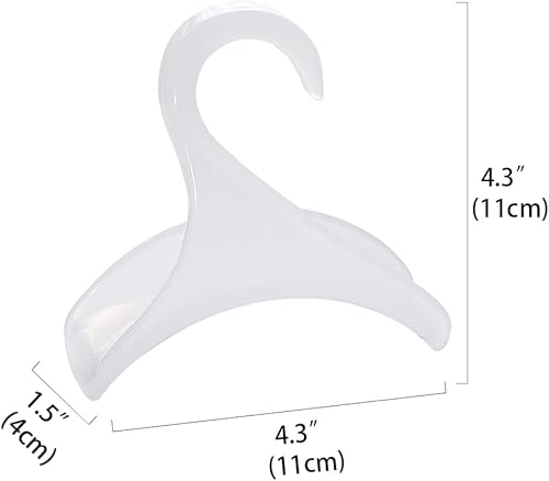 Miniatura 6 de Percha para barra de armario Organizador de almacenamiento de bolso Perchas acrílicas para colgar bolsos, mochilas, carteras, crossovers, bolsas