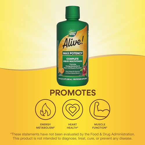 Nature'S Way 15395 Alive! Max Potency Complete Liquid Multivitamin thumb #3