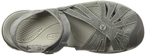 KEEN Women\'s Rose Casual Closed Toe Sandals, Gargoyle/Raven, 11 - Thumbnail 5