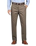 Dickies KHAKI Men's Flat Front Pant - Regular Taper Fit