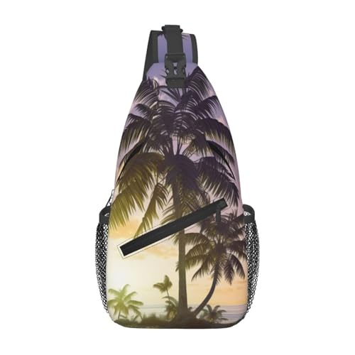 Bolso cruzado negro casual para hombre y mujer miniatura 1