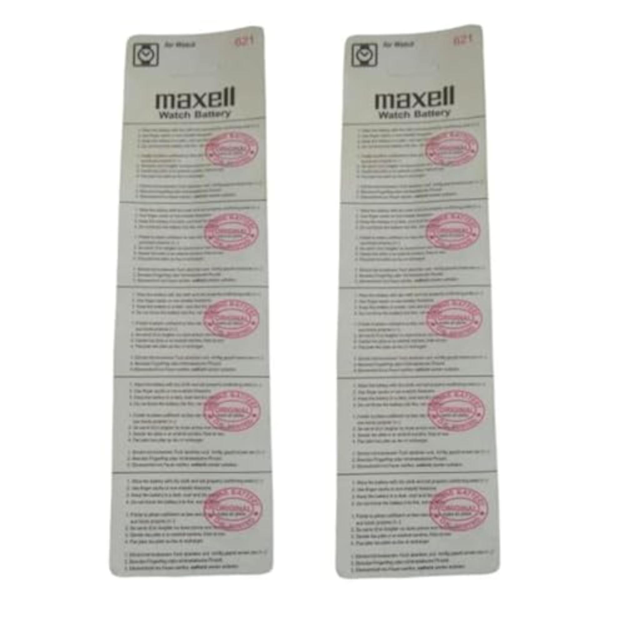 Maxell SR621SW Coin Cell Battery Replacement