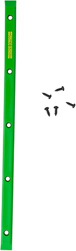 Juice Bar - Rieles para monopatín, color verde, 14 pulgadas, diseño de 5 agujeros (individual) con accesorios de montaje