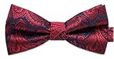 Black Temptation Herren Pre-Tied Fliege Erwachsene Unisex Einstellbare Fliege Business/Hochzeit/Bankett/Party Fliege # 19