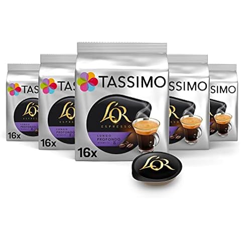 Cápsulas de Café L'OR Lungo Profondo para Tassimo Cover