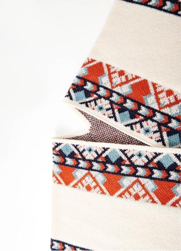 Shawl Wraps for Women Boho Knitted Tassel Cape Retro Vintage Scarf Bohemia Cover Ups3