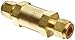 Parker F Series Brass Instrumentation Filter, Inline, 5 Micron, 1/4" CPI Compression Fitting