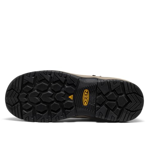 Image of KEEN Utility Men's Skokie Hiker Style Mid Height Composite Toe 90 Degree Waterproof Work Boots