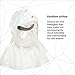 3M PAPR, Versaflo Hood S433L, For Powered Air Purifying Respirators, Integrated Head Suspension, Quick Release Swivel Connection, Medium/Large, 5/Case